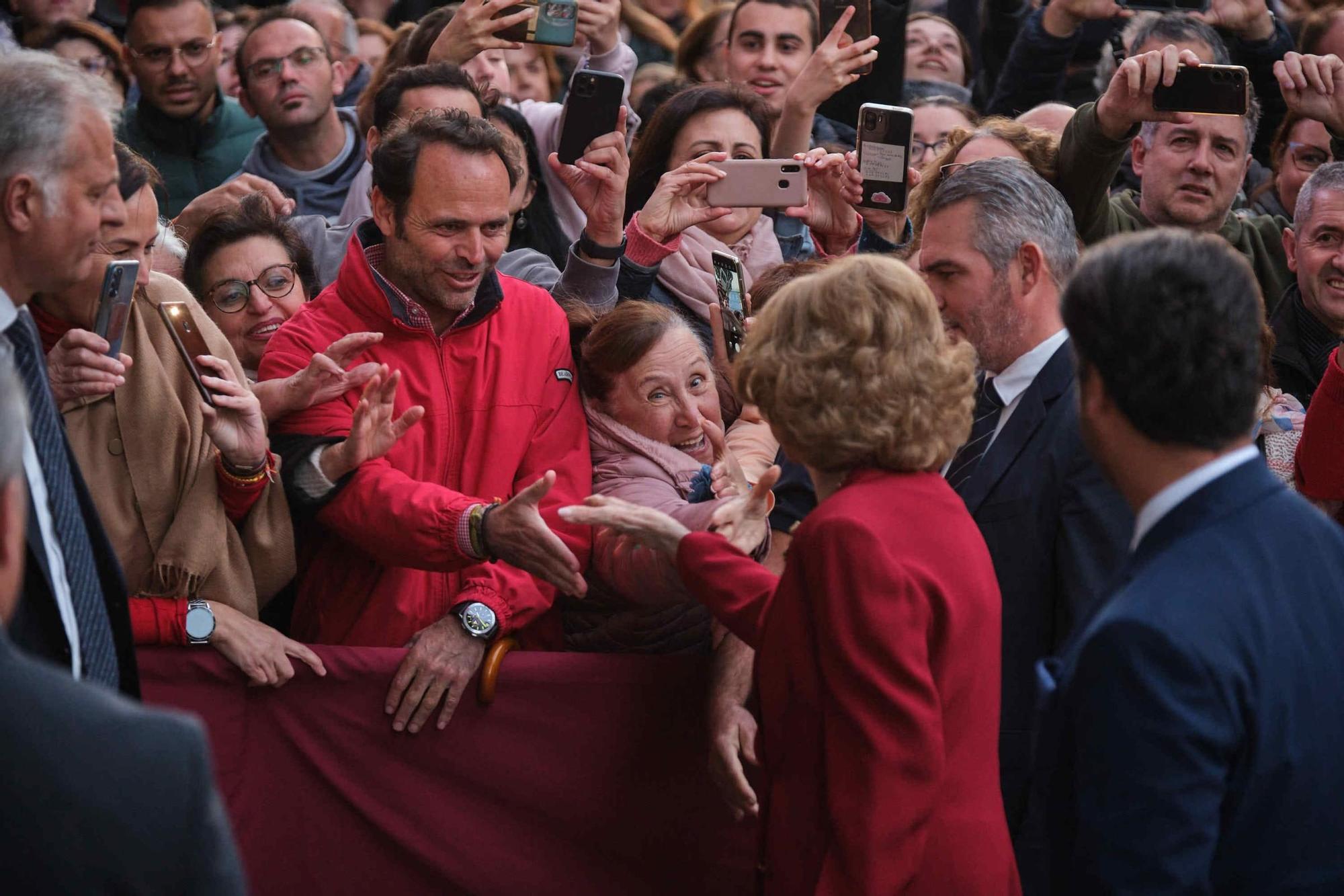 La reina emérita Doña Sofía asiste al concierto del 30 aniversario del Grupo de Ciudades Patrimonio de la Humanidad