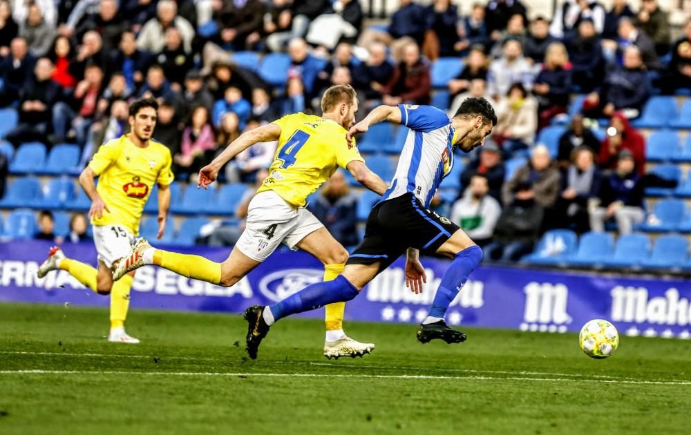 Hércules - Ejea: Las imágenes del partido