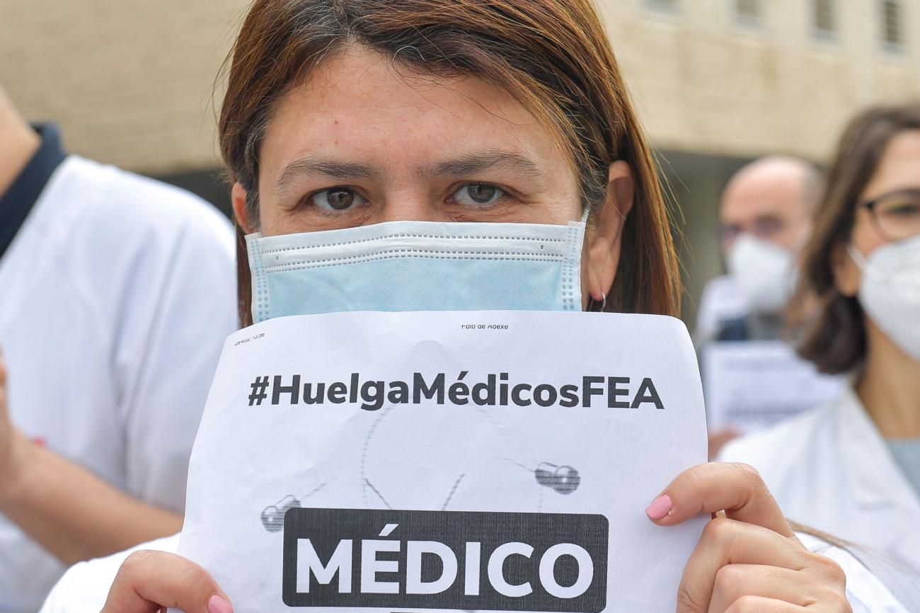 Primera jornada de la huelga de médicos