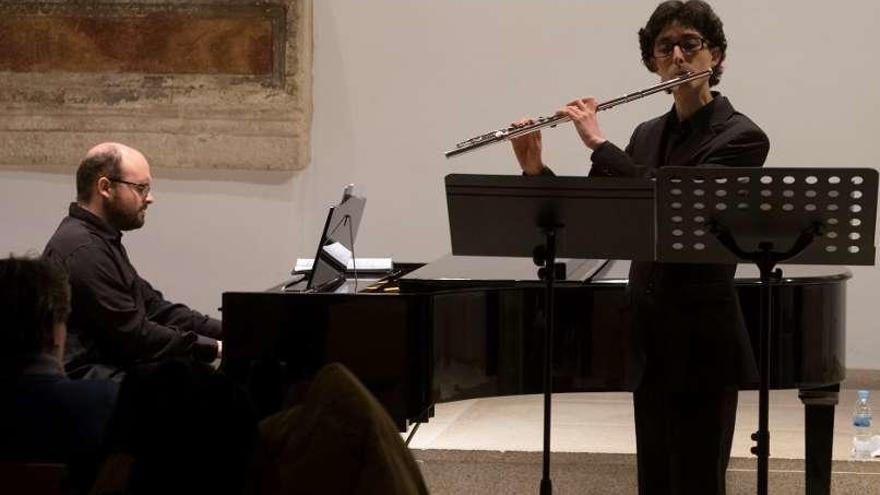 Recital de flauta travesera y piano en la Biblioteca Pública del Estado