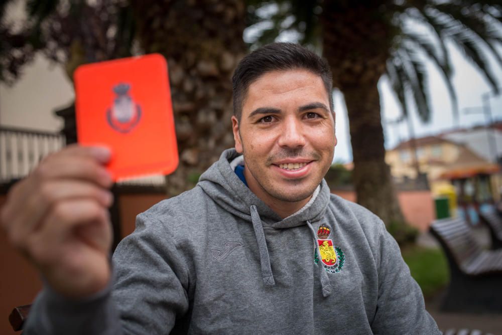 Víctor Navarro, árbitro de balonmano