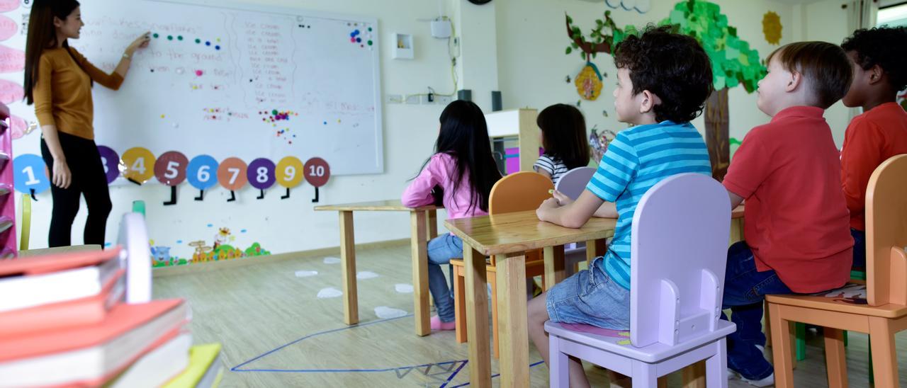 Imagen de un aula de educación Infantil