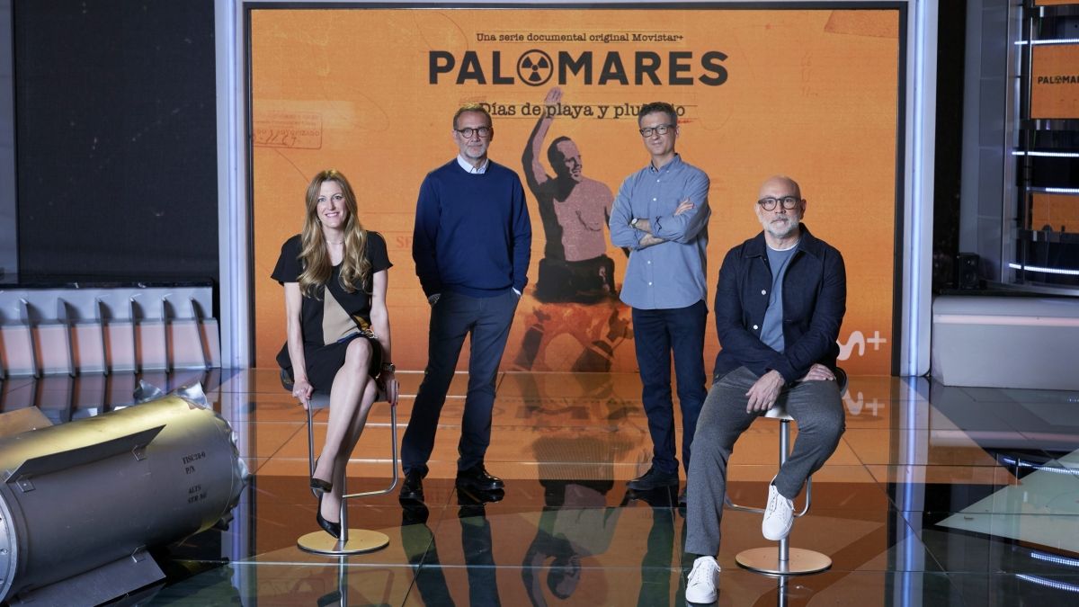 Imagen de la presentación de 'Palomares', la nueva serie de no ficción de Movistar+