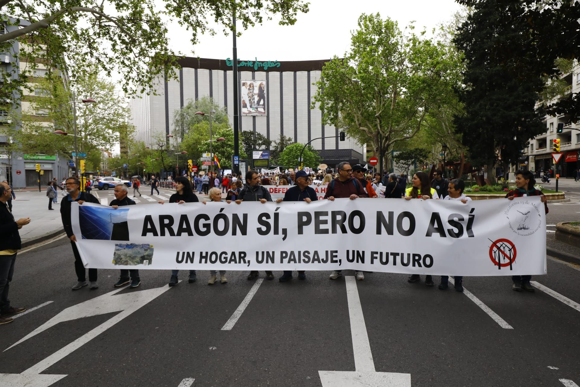 En imágenes | Aragón clama por una instalación consciente de las renovables