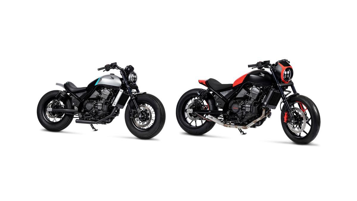 Honda presenta dos espectaculares CMX1100 Rebel customizadas