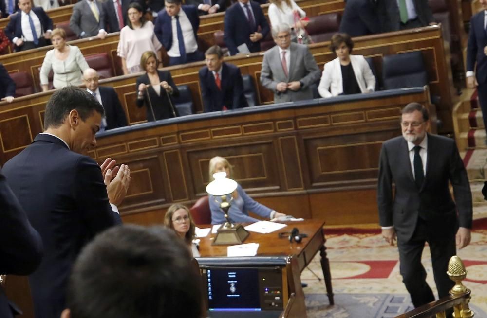 Segunda jornada de la moción de censura