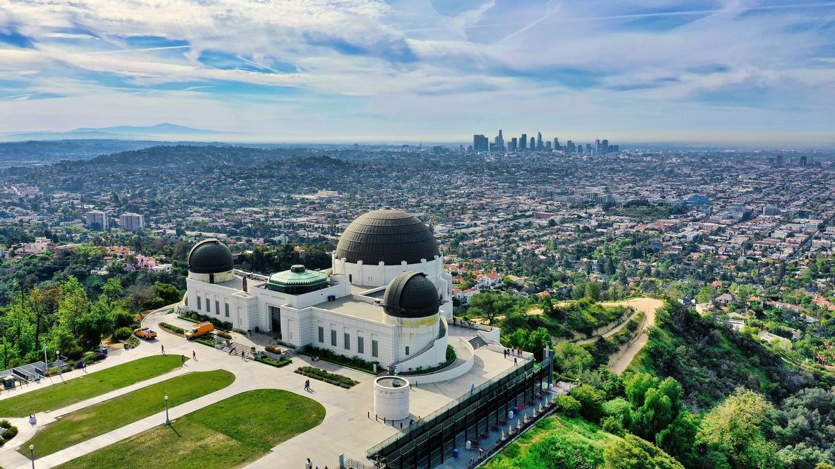 El Observatorio Griffith tiene vistas a toda la ciudad