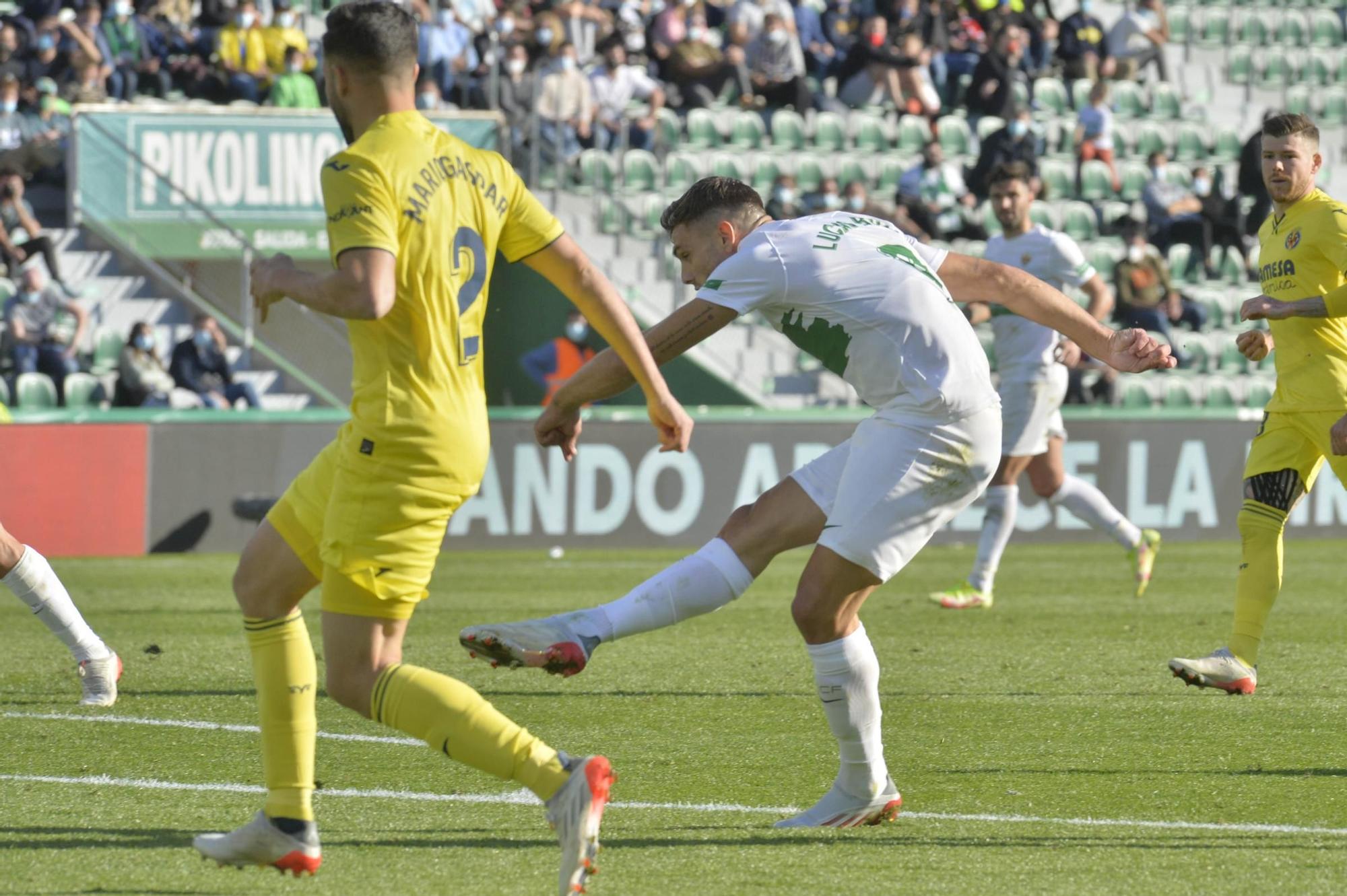 Las imágenes del Elche CF - Villarreal CF