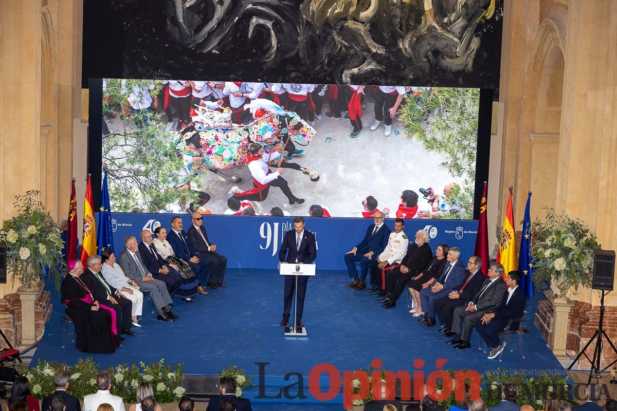 Acto del Día de la Región en Caravaca