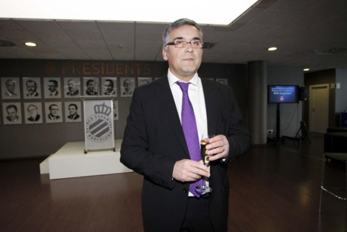 El conseller delegat de l’Espanyol, Joan Collet. El conseller delegat de l’Espanyol, Joan Collet.