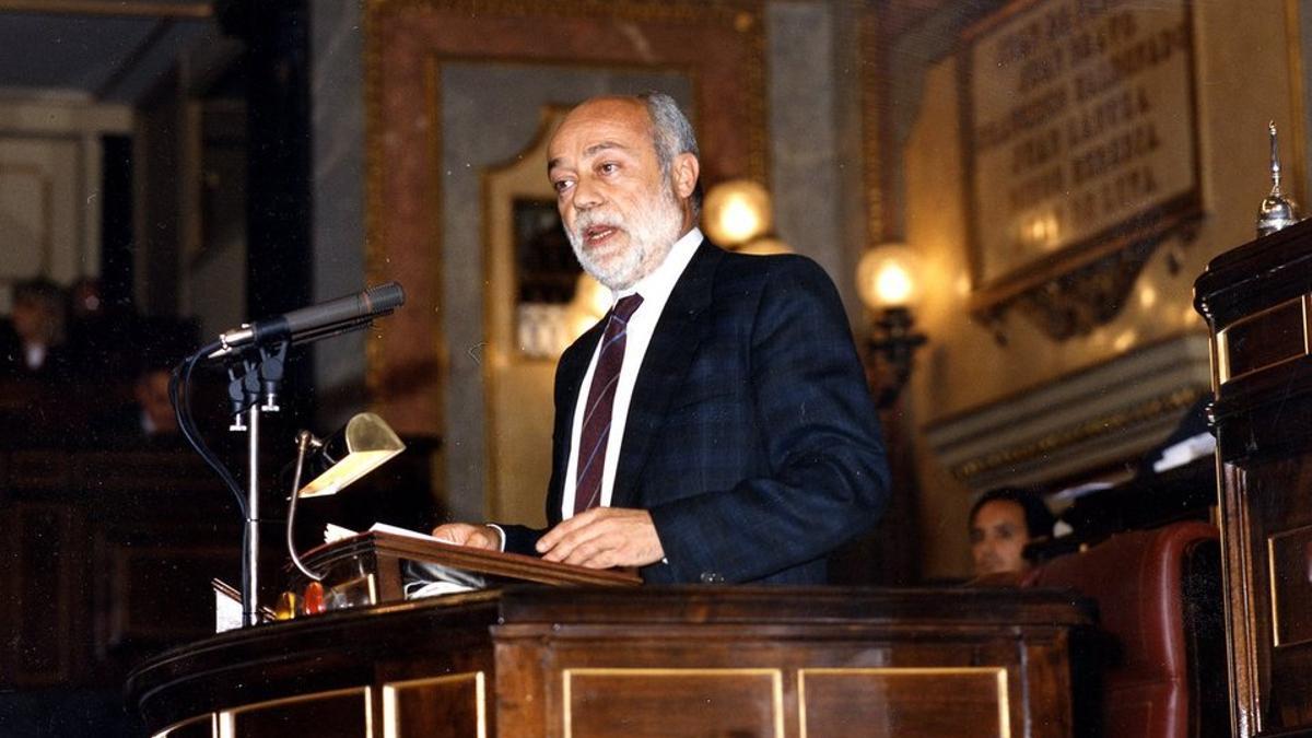 Eduardo Martín Toval, en el Congreso de los Diputados, en una imagen de archivo.