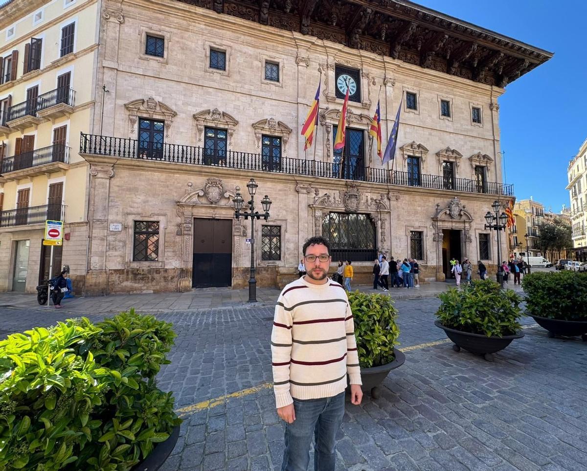 El regidor socialista Pepe Martínez.
