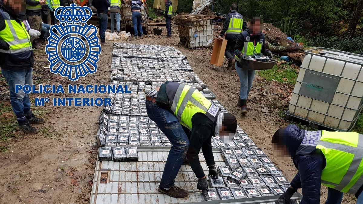 Estava dedicada al tràfic internacional de droga.