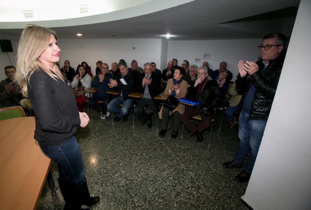 Eva Montesinos presenta su precandidatura a las primarias del PSPV en Alicante