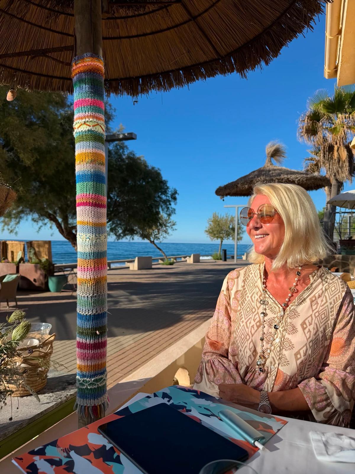 Lebt seit einigen Jahren in Colònia de Sant Pere: TV-Bekanntheit Anke Dietz.