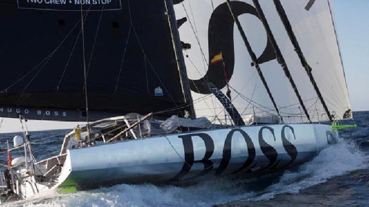 El Hugo Boss rompe el mastil y abandona