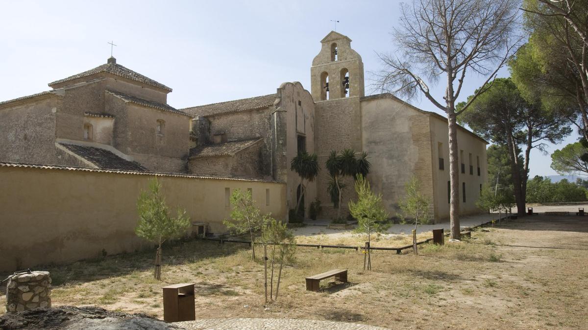 El monasterio del Corpus Christi de Llutxent.