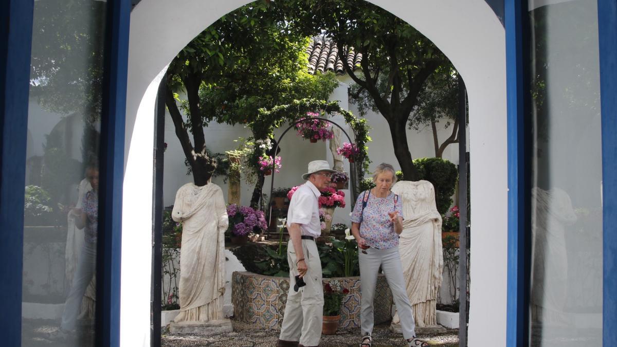 Patio de la casa de la familia Julio Romero de Torres.