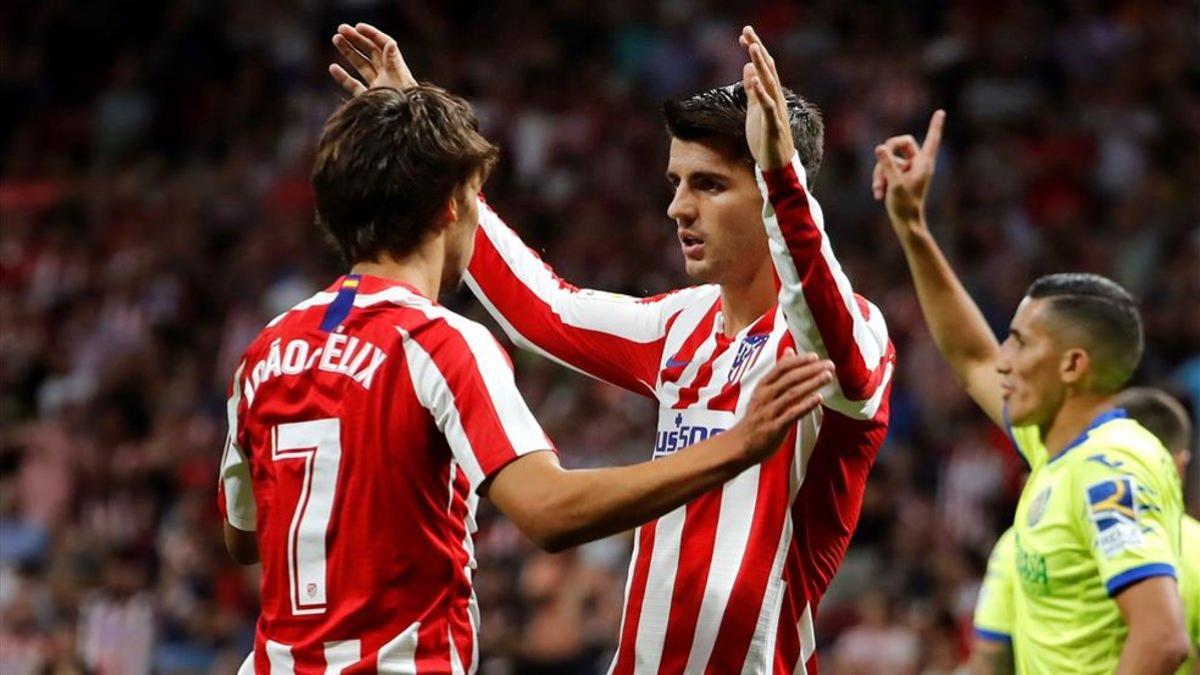 Morata y Joao Félix volverán a formar la dupla atacante rojiblanca