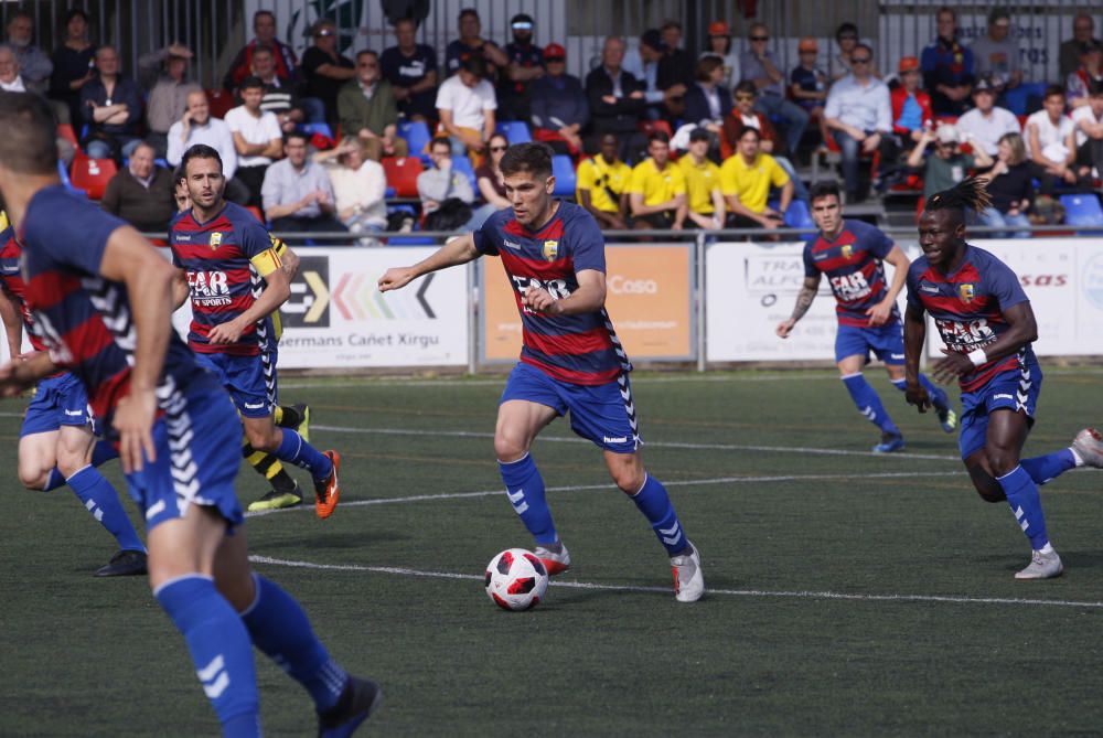 Les imatges del Llagostera - Portugalete (2-0)