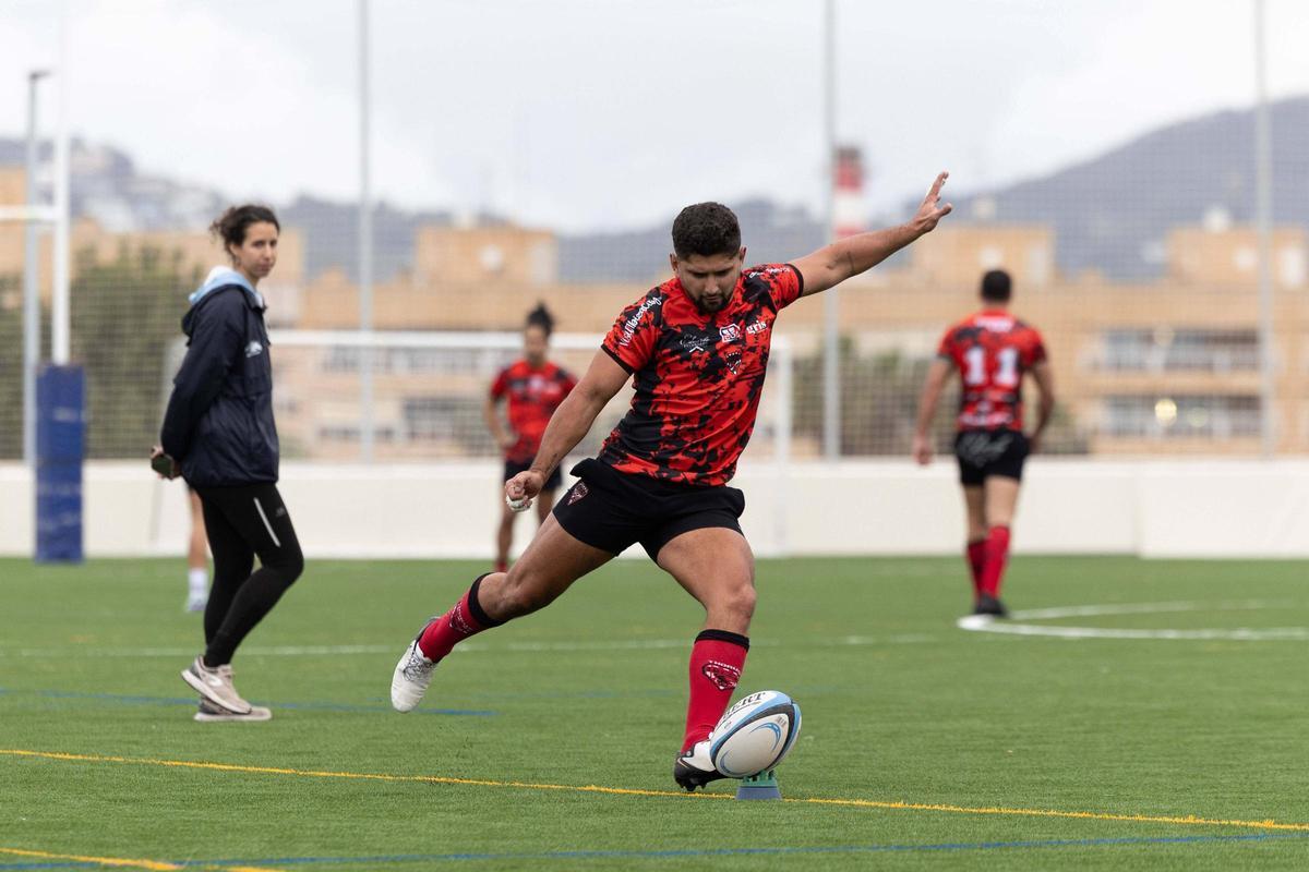 Primer partido en es Putxet: Ibiza Rugby-Menorca