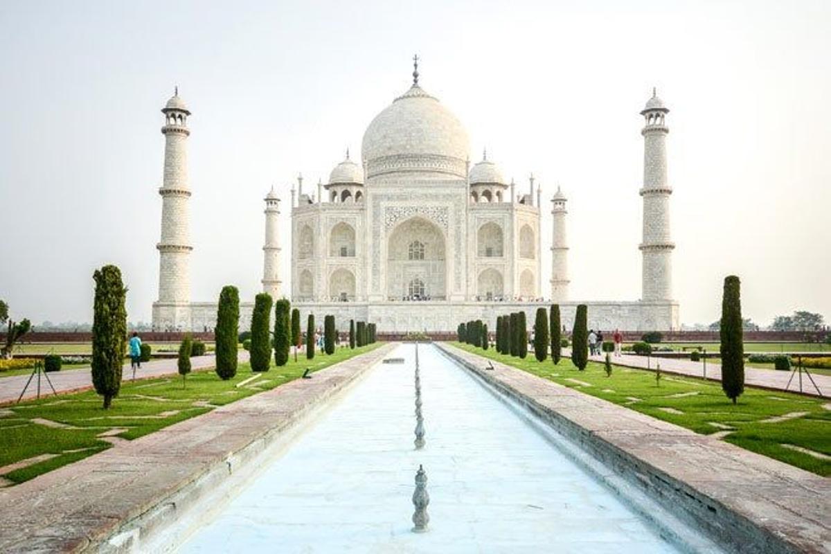 Taj Mahal, en India.