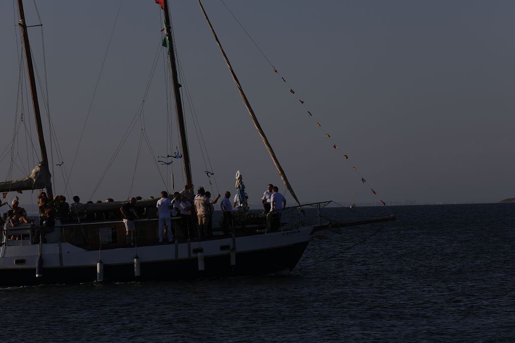 Procesión de la Virgen en Cabo de Palos y Los Nietos