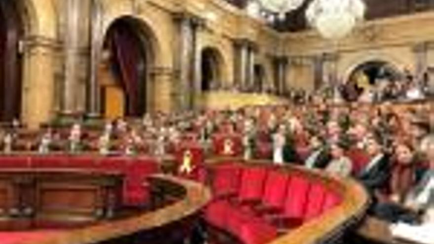 Un ple del Parlament de Catalunya, en imatge d&#039;arxiu.