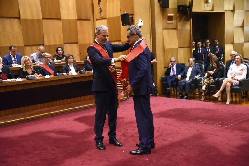 Toma de posesión de Jorge Azcón como alcalde de Zaragoza