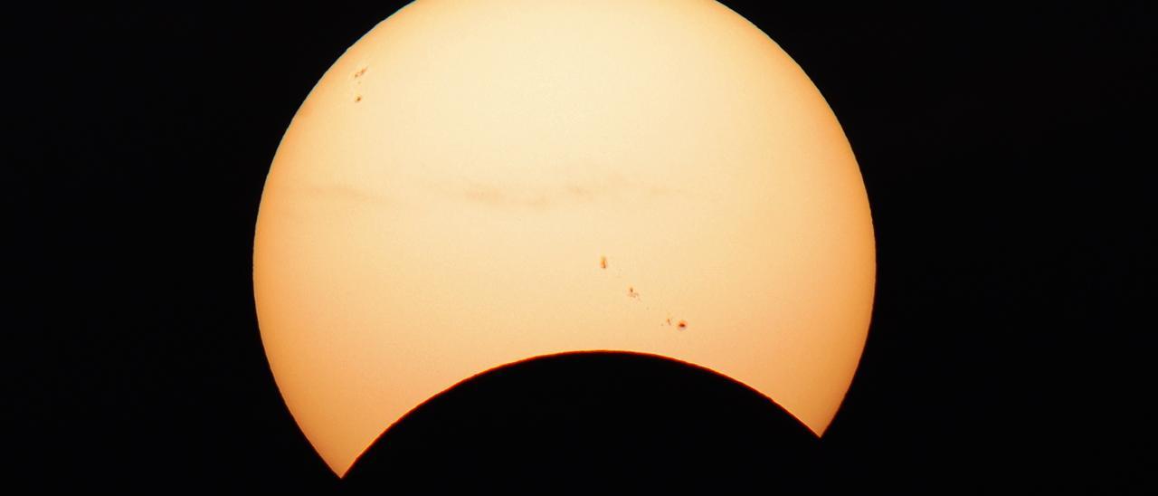 El eclipse de sol, desde Asturias