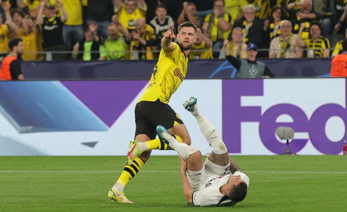 Borussia Dortmund - PSG: ¿Es mejor la asistencia o el control? Así fue el golazo de Füllkrug  que dejó K.O. al PSG
