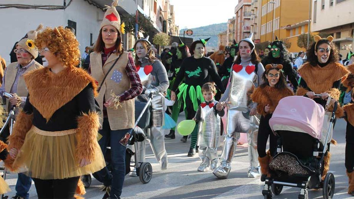 Desfile de carnaval en Bullas