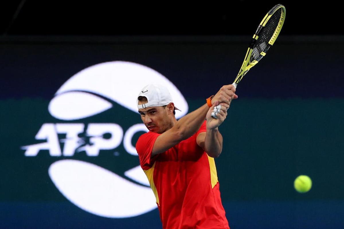 Entrene Rafa Nadal y Bautista en Australia para Co