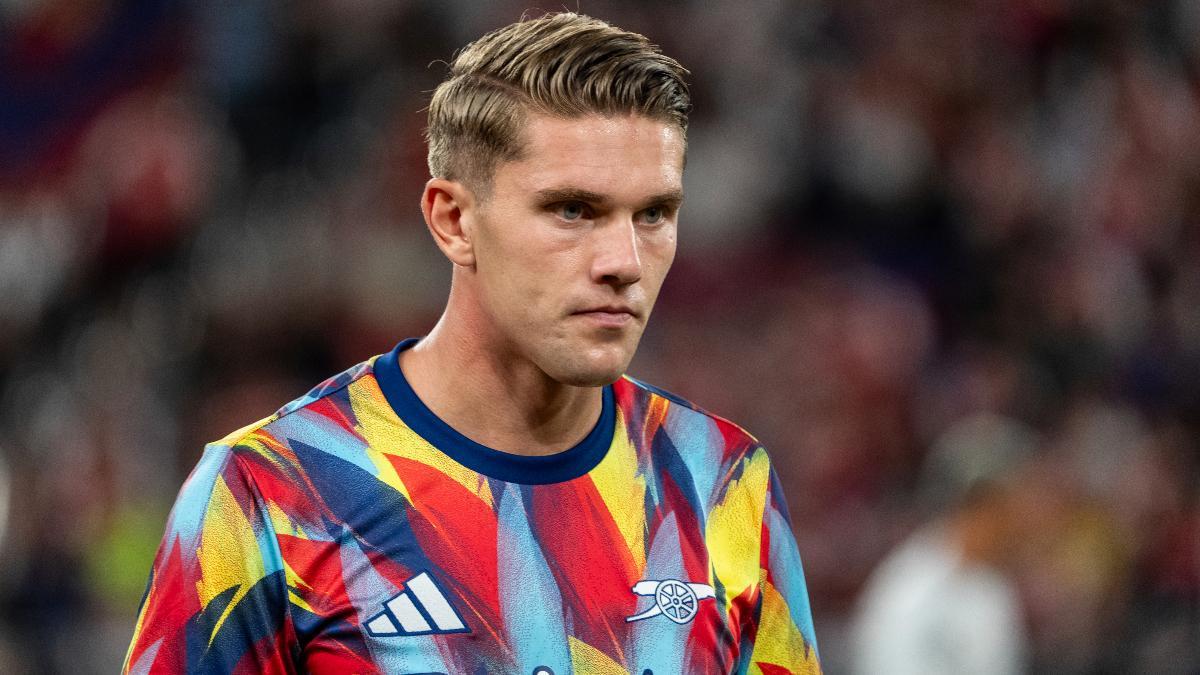 Gyökeres, con el Arsenal