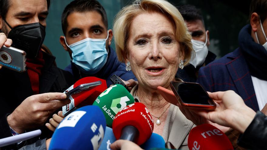 El juez rechaza investigar a Esperanza Aguirre por la reducción de camas en un hospital de Madrid