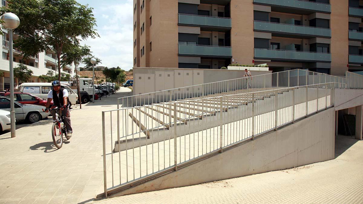 Una calle del barrio de La Mariola