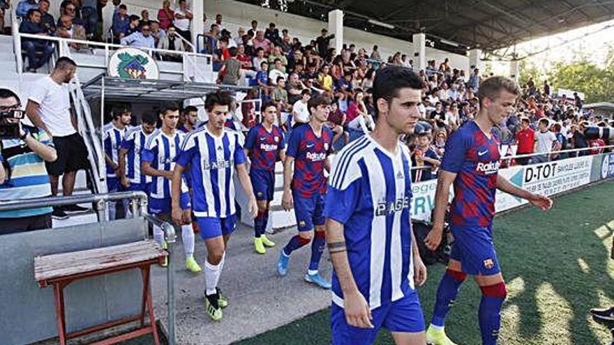 El Banyoles i el Barça B van protagonitzar la primera semifinal del Torneig de l&#039;Estany.