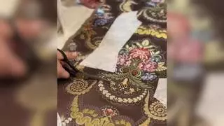 Las noticias de las Fallas 2026 | Así se hicieron los espolines Fallera Mayor e Infantil de València