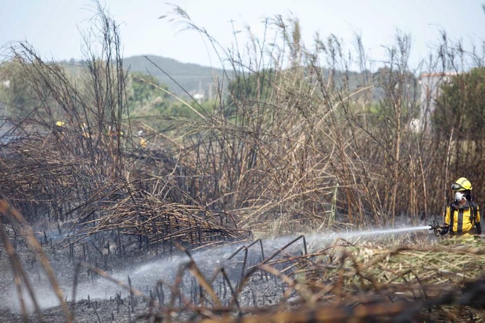 Incendio en Sant Antoni