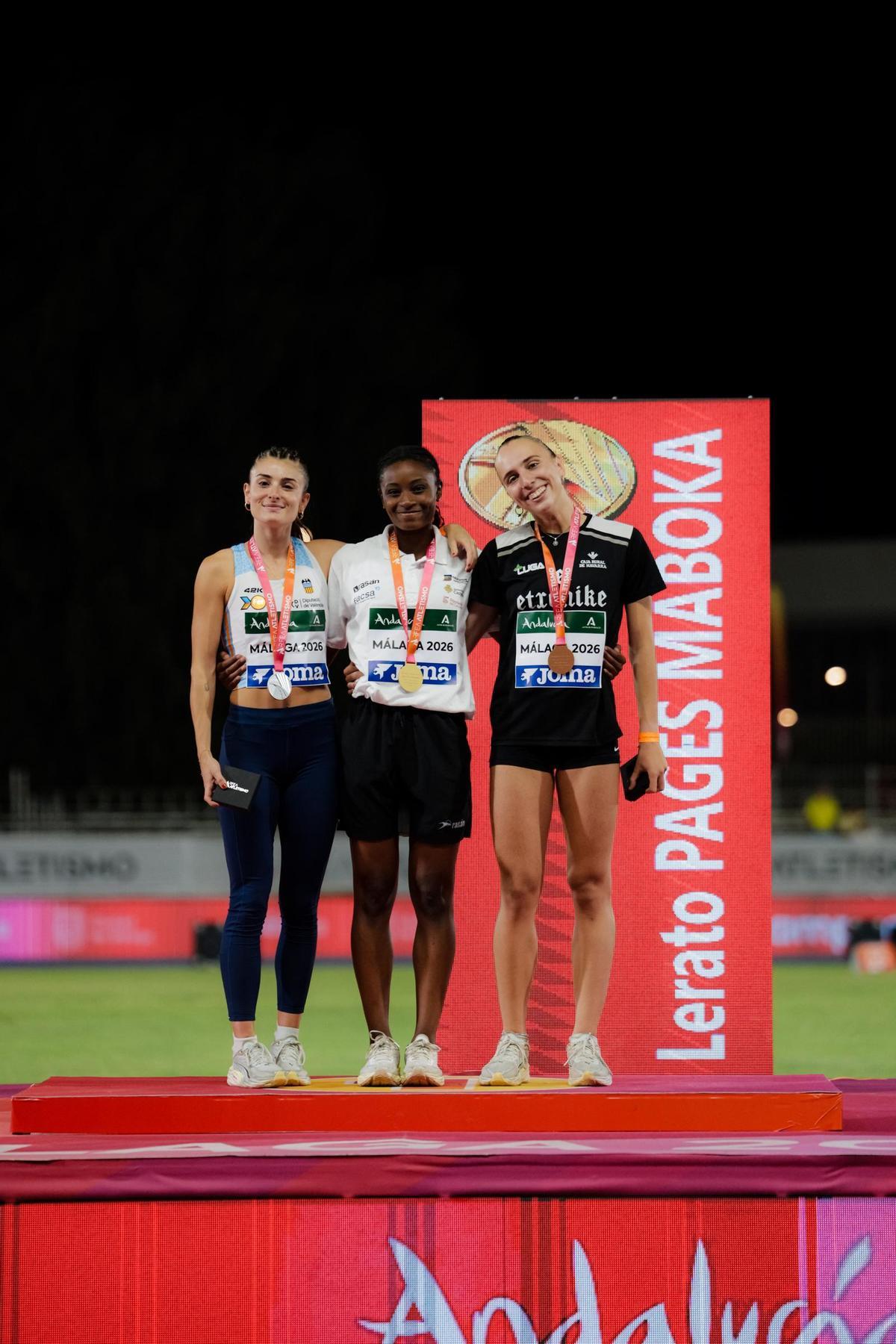 Plata para Paula Blanquer
