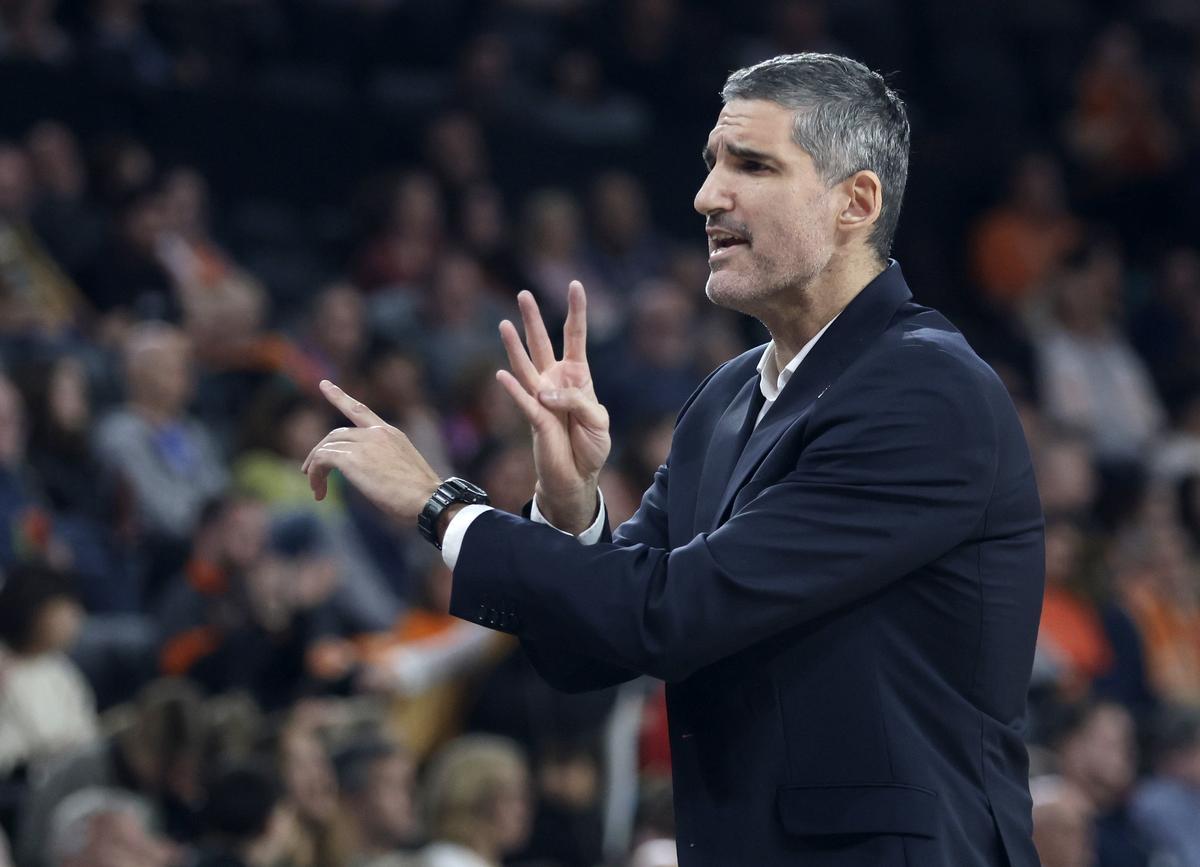 Rubén Burgos, satisfecho por la victoria pese al sufrimiento hasta el final en Gernika.