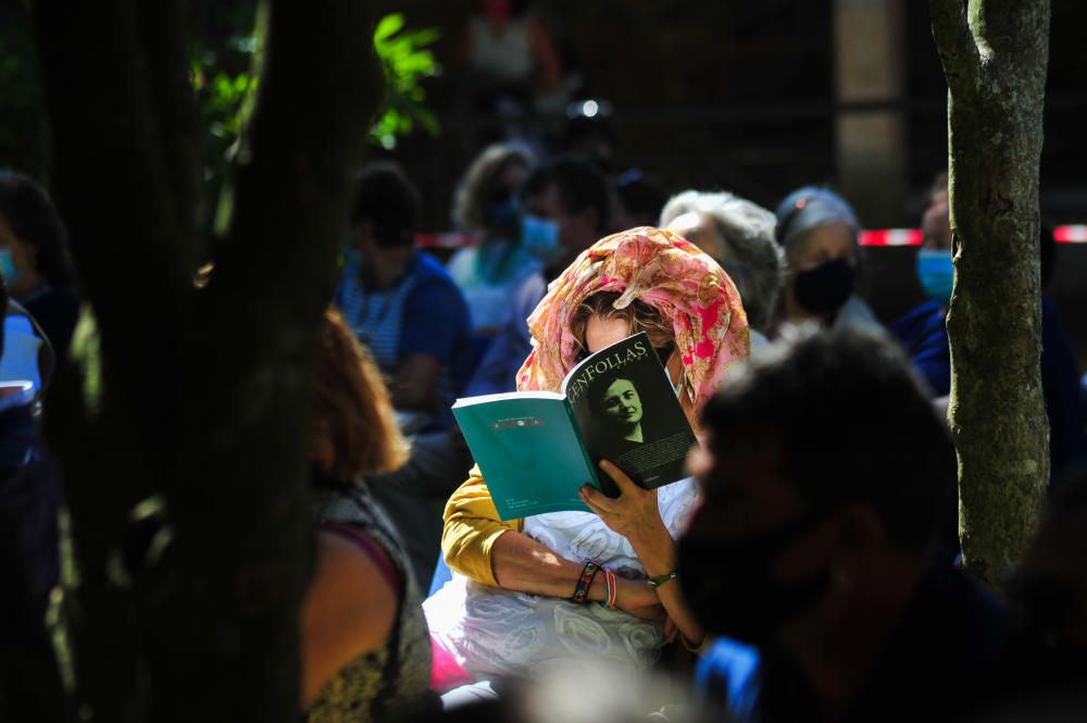 Presentación de la revista "Cen follas" en Pazo Torrado, dentro de los actos de Xironsa. / Iñaki Abella