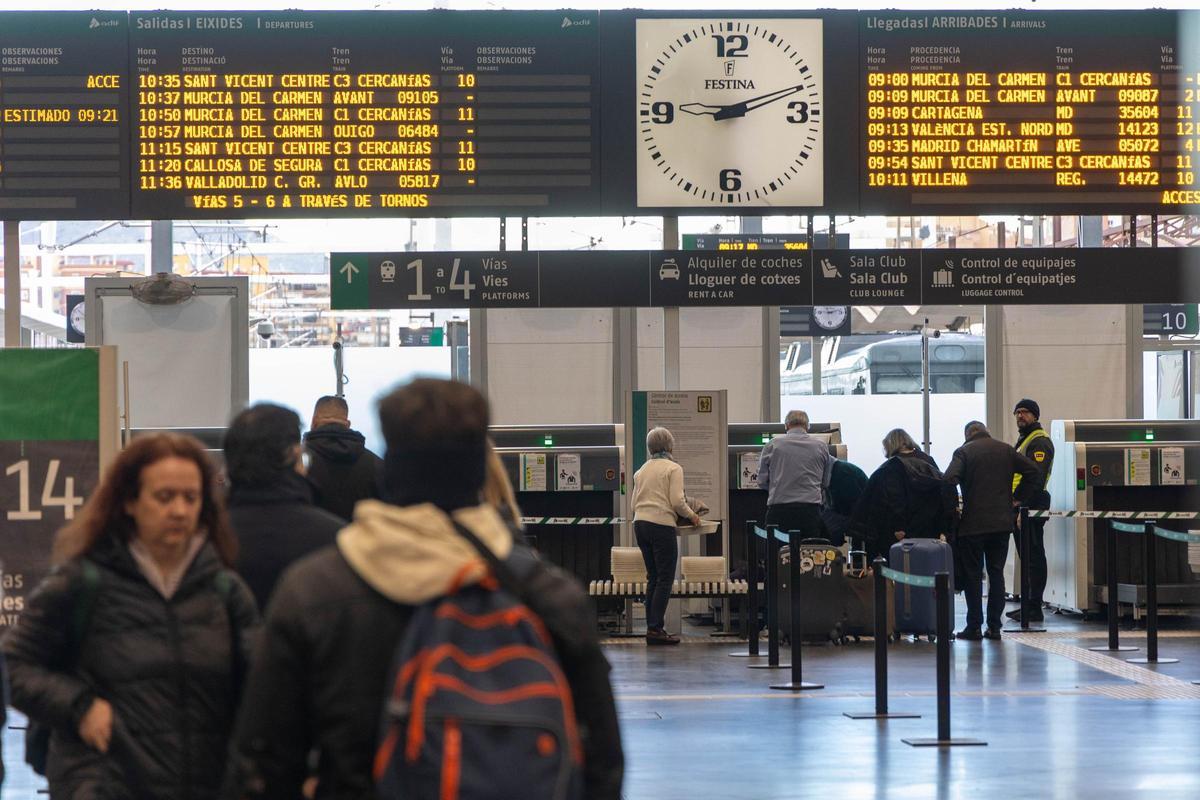 La estación de Alicate en udna imagen de archivo.