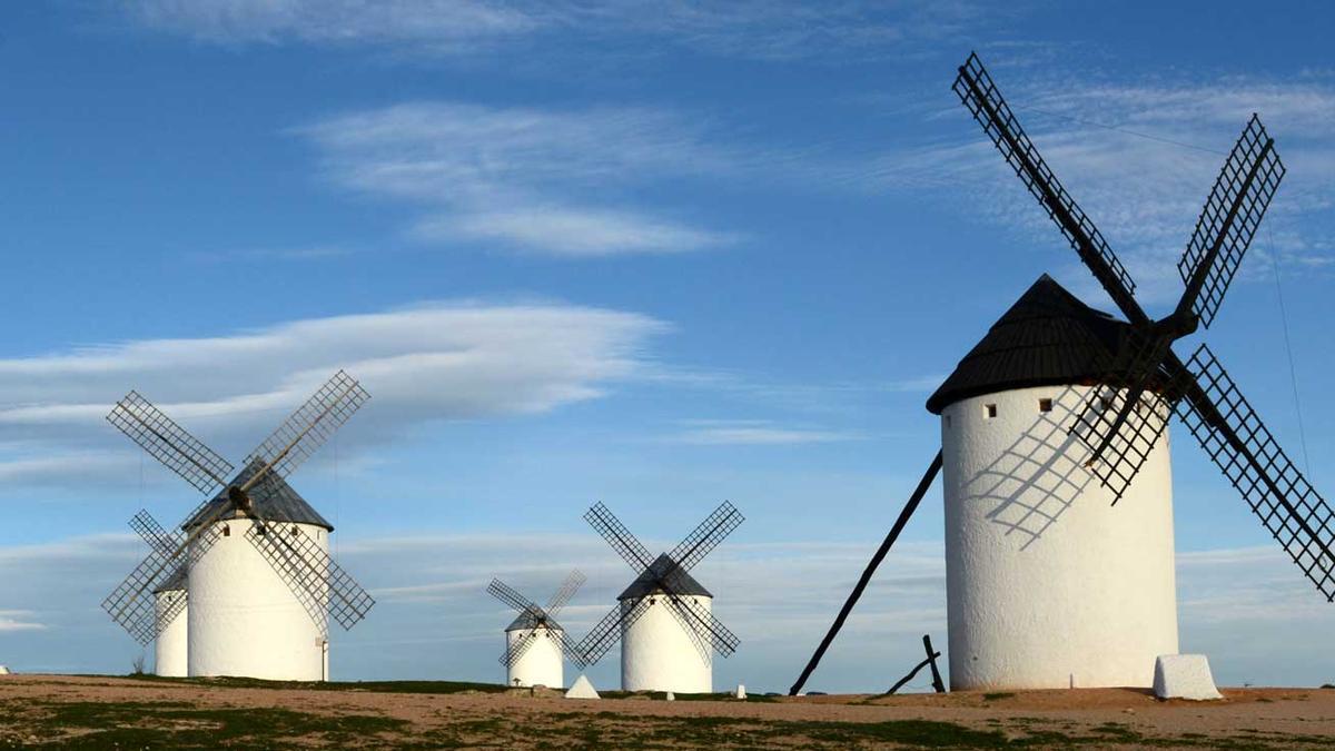 Molinos en Campo de Criptana