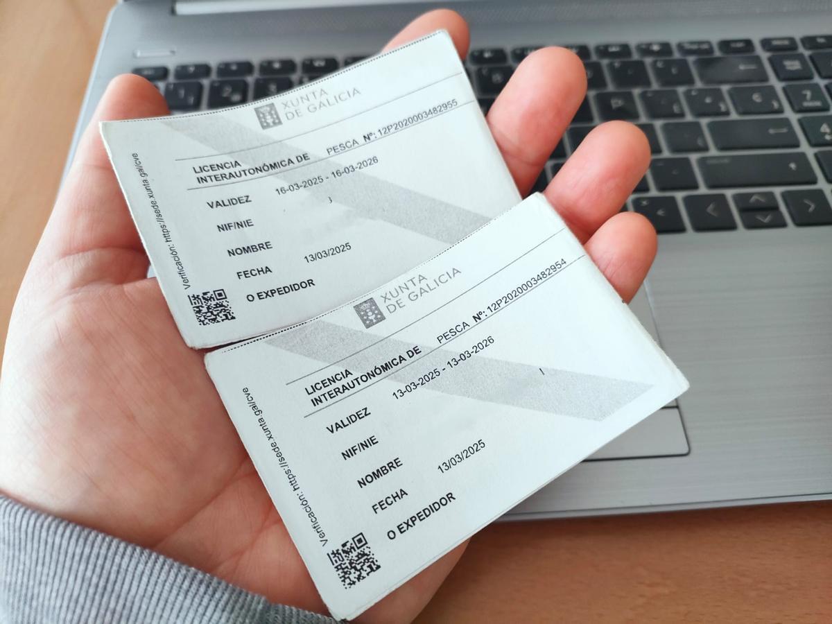 Licencias interautonómicas de pesca de Galicia