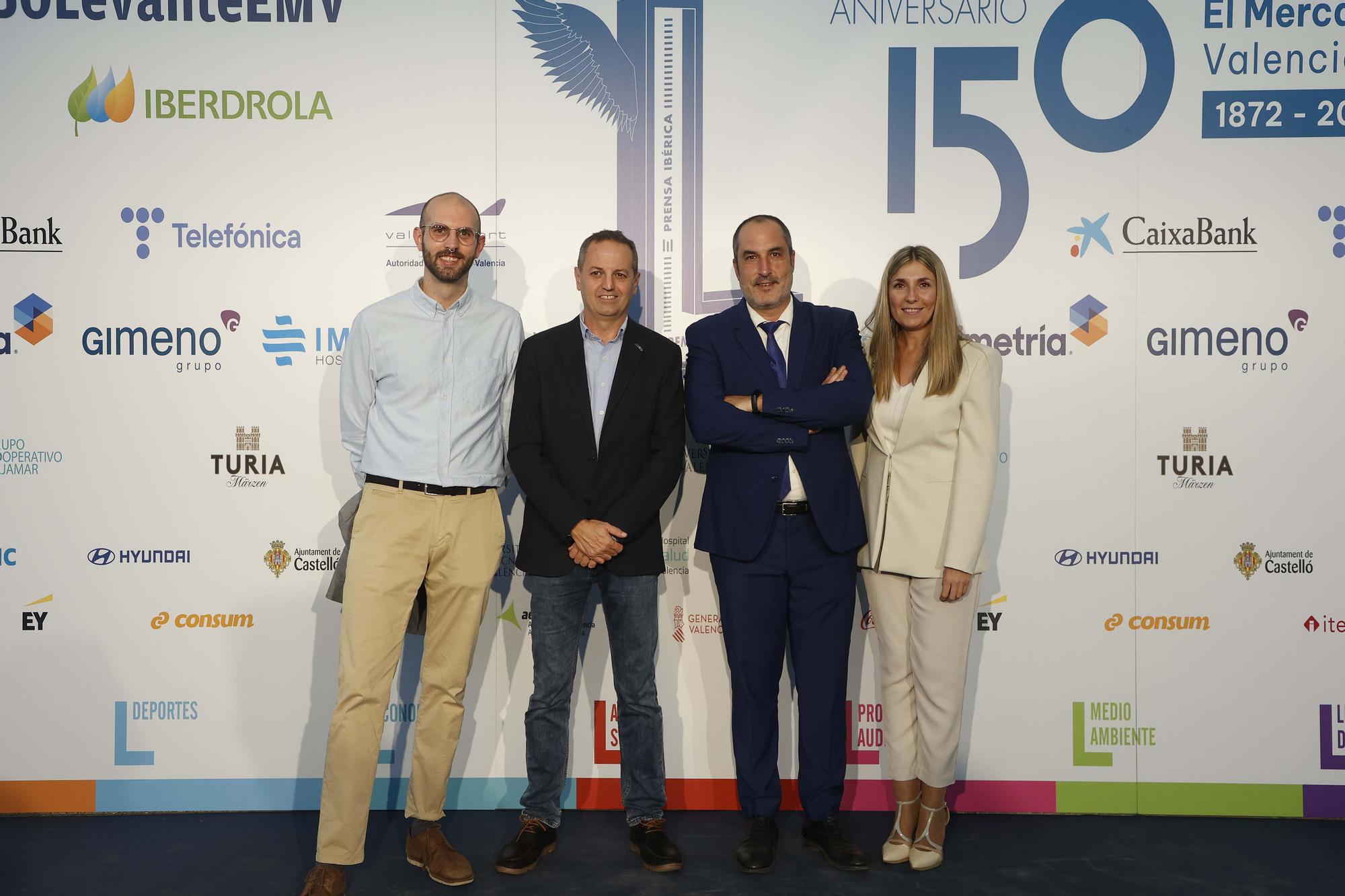 Todas las fotos de la gala de entrega de los premios Levante-EMV - 150 Aniversario