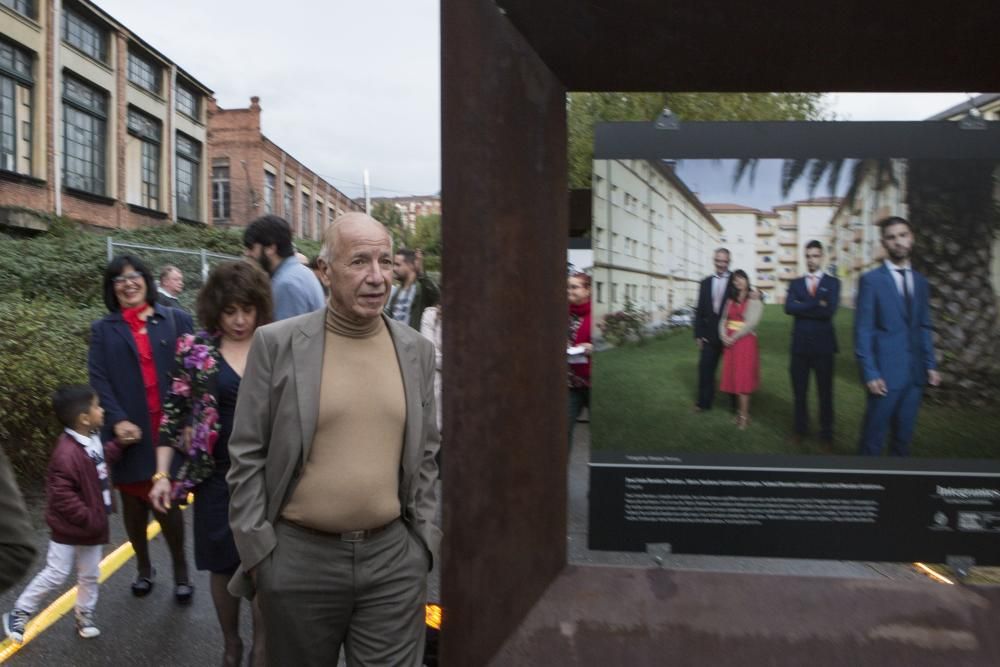 Premios Princesa de Asturias: Alejandro Portes visita la exposición fotográfica "Integrantes" en La Vega