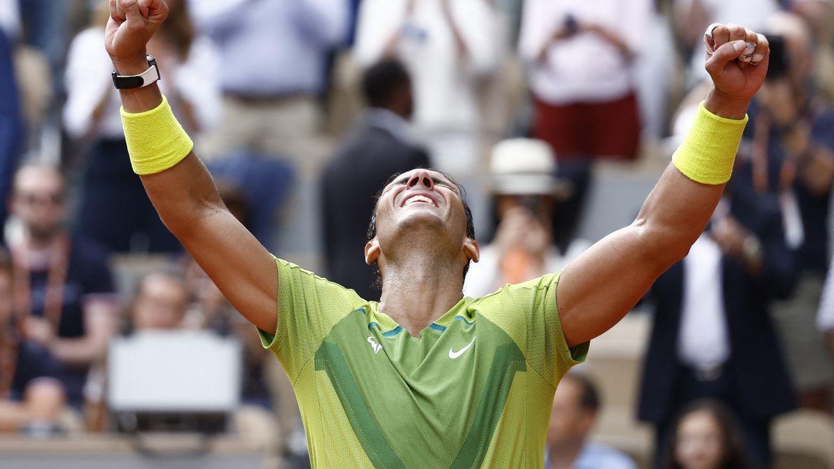 Rafael Nadal beim French Open.