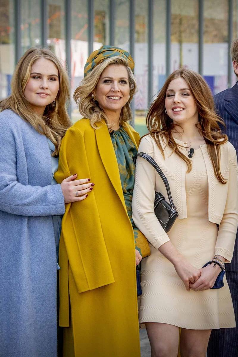 Trío de estilo: las princesas Amalia y Alexia con su madre, Máxima de Holanda