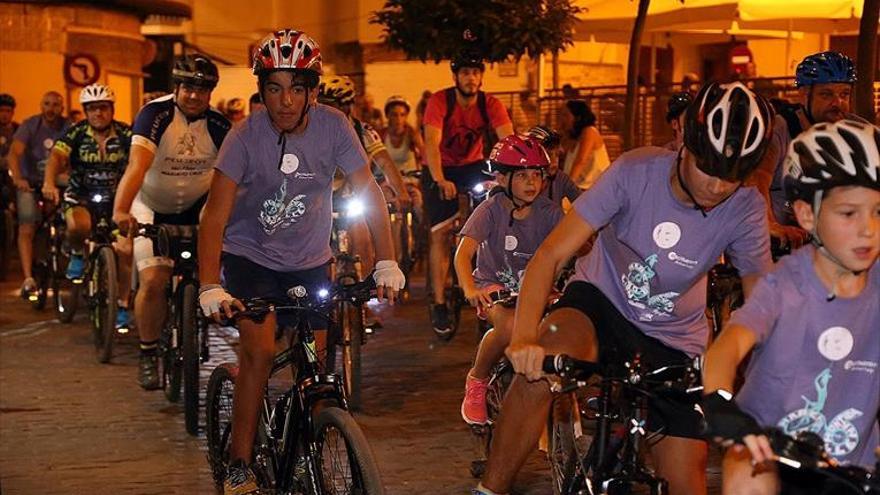 Ciclismo a la luz de la luna